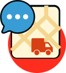 Your package is delivered Icon